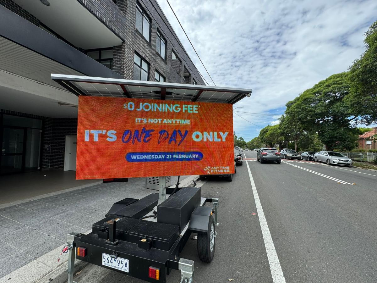 Solar Ad Trailers - East Coast Australia